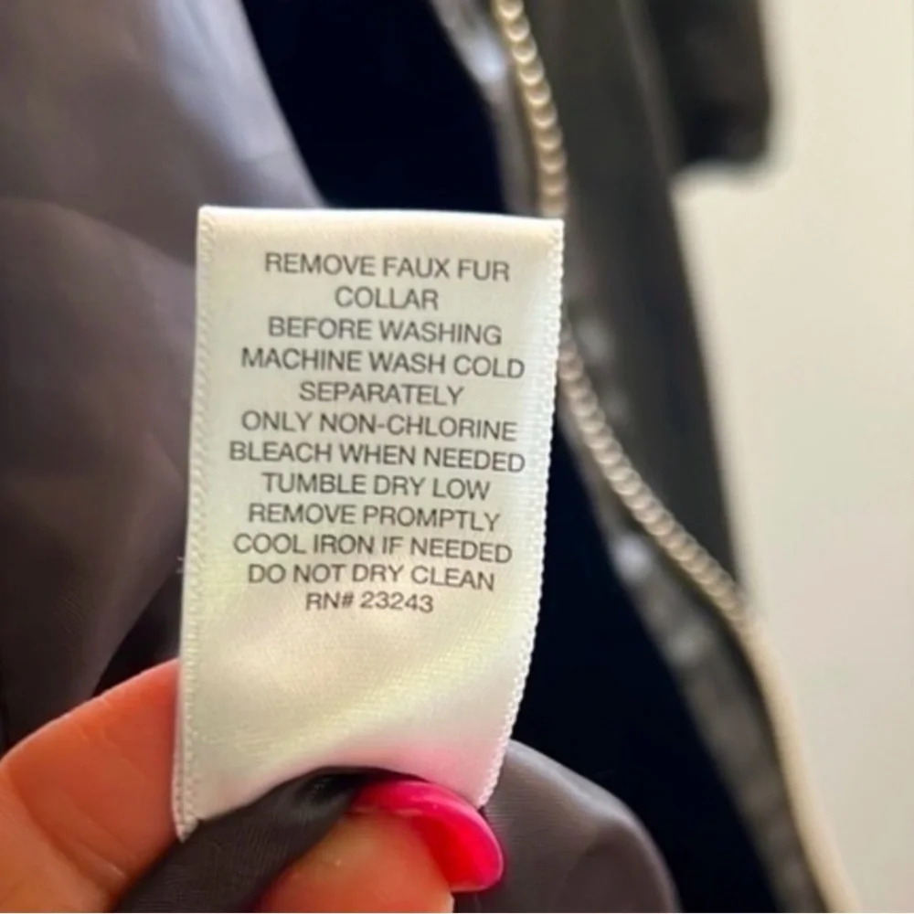 New York & Company Faux Fur Coat